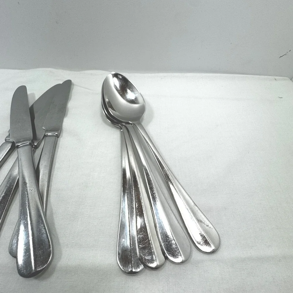 Cambridge SS Annapolis Flatware Set 16pc Teardrop Handle